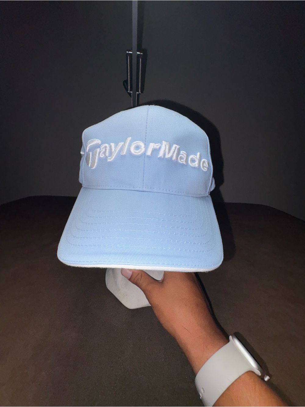 TaylorMade Sky Blue Embroidered Golf Hat